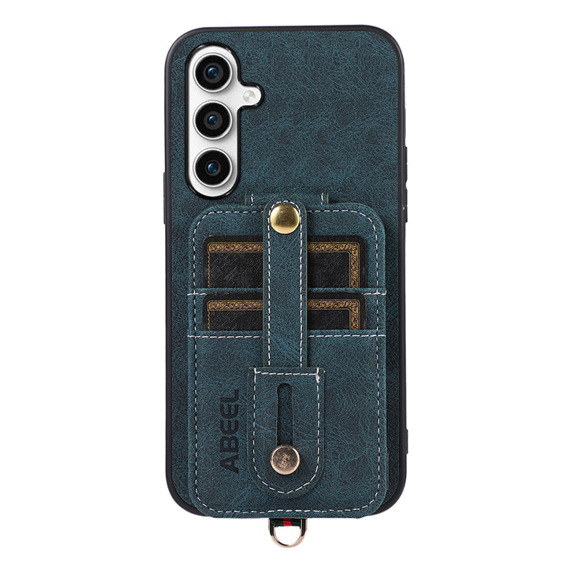 ABEEL Style 02 For Samsung Galaxy S23 FE Vertical Flip Card Slots Kickstand Case Litchi Texture PU Leather TPU PC Phone Cover ABEEL Style 02 For Samsung Galaxy S23 FE Vertical Flip Card Slots Kickstand Case Litchi Texture PU Leather TPU PC Phone Cover